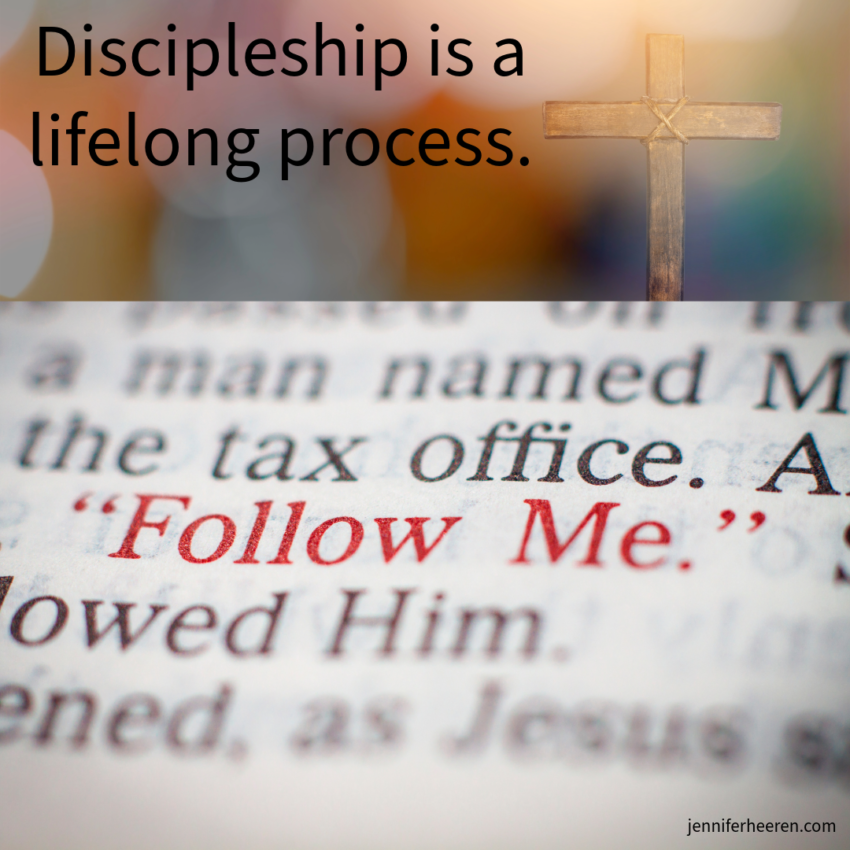 Discipleship is a Lifelong Process